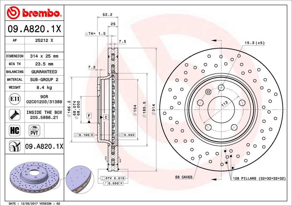 BREMSKB031